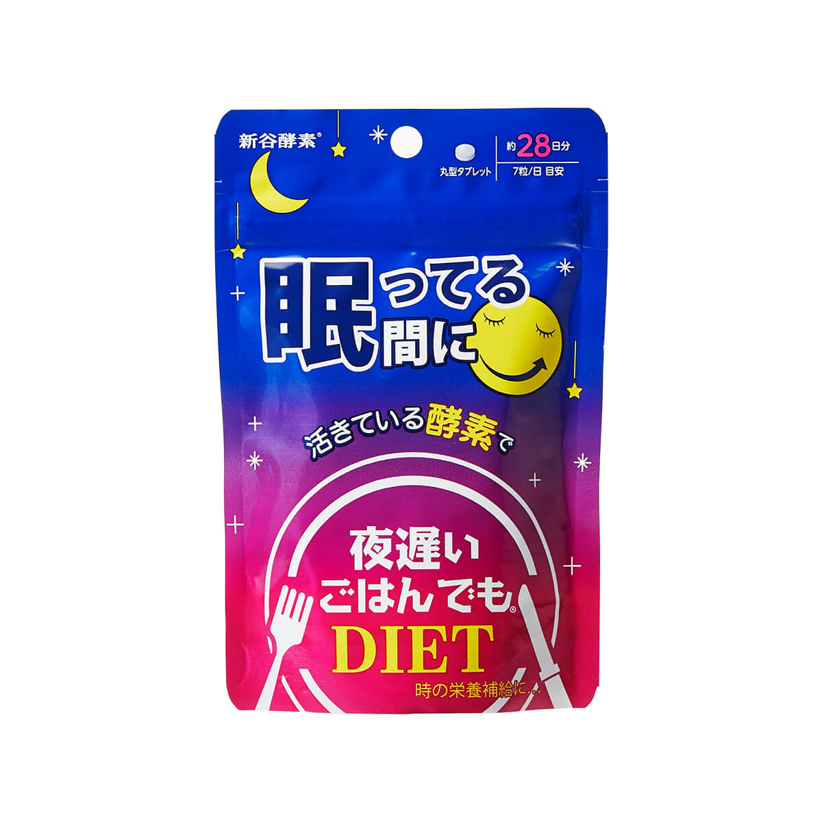 新谷酵素　夜遅いごはんでも　眠ってる間に　196粒（7粒×28回分）