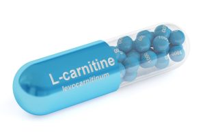 L-カルニチンと書かれた錠剤
