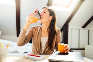 健康で元気な女性