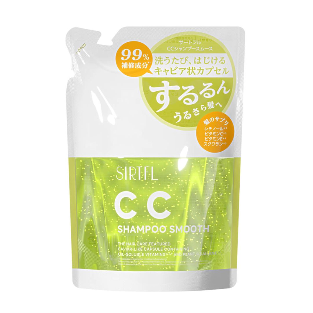 SIRTFL CC サートフル CC シャンプー スムース つめかえ用 リフィル 320mL 新谷酵素公式通販