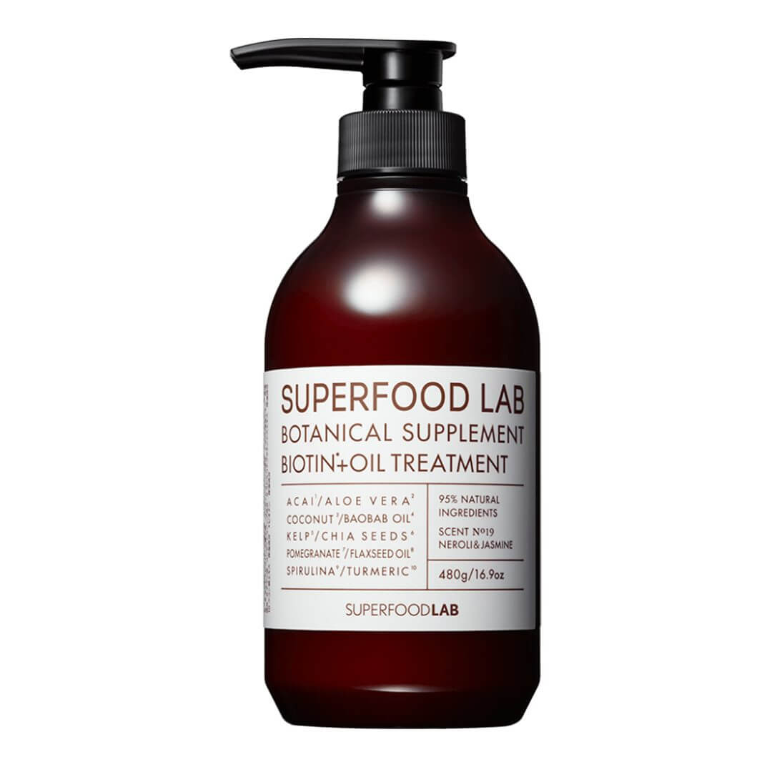 SUPERFOODLAB SFL004/SFL ビオチン+ オイルトリートメント 480g
