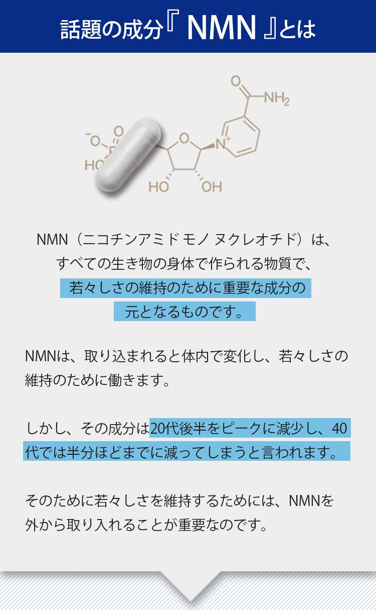 SUPERFOOD NUTRIENTS No.002 / NMN 15000 PREMIUM | 新谷酵素公式通販