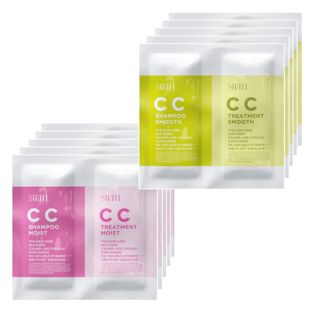 SIRTFL CC モイスト・スムースシャンプー&トリートメント 1day 10ml/10ml /各5回分、合計10個セット