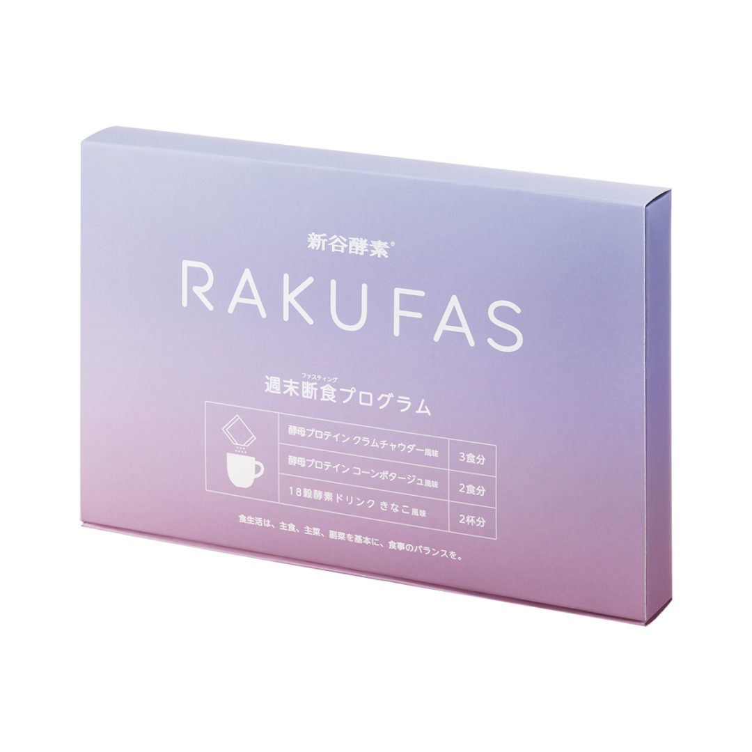 新谷酵素 RAKUFAS -ラクファス- 酵母プロテインスープ(クラムチャウダー風味＆コーンポタージュ風味)、18穀酵素ドリンク（きなこ風味）