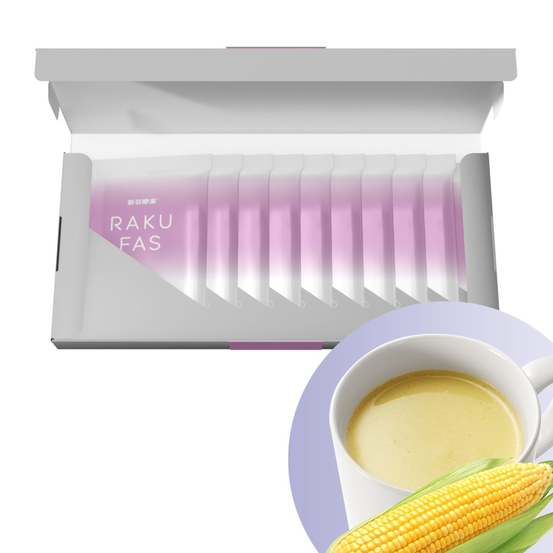 新谷酵素 RAKUFAS ラクファス プロテインスープ 10袋入り  コーンポタージュ風味